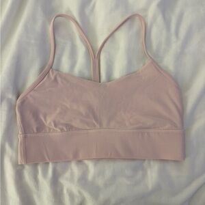 Lululemon Athletica Light Pink Flow-Y Longline